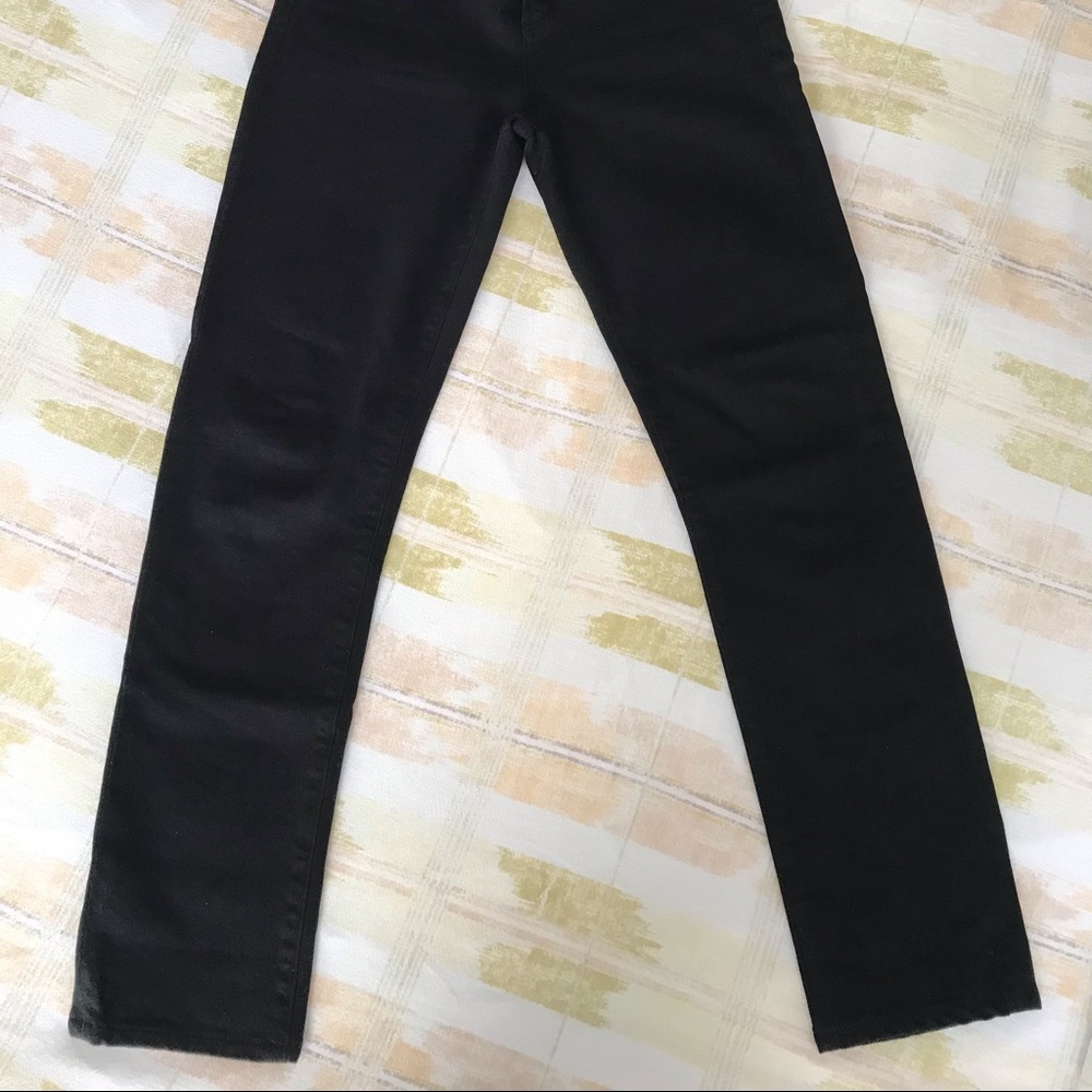 Citizens of Humanity - Harlow Ankle High Rise Slim (Plush Black) - Picture 12 of 15